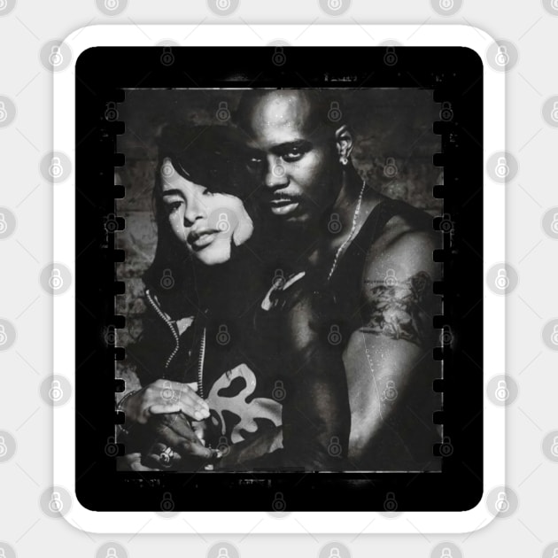 DMX AND AALIYAH FOREVER LOVE Sticker by delpionedan